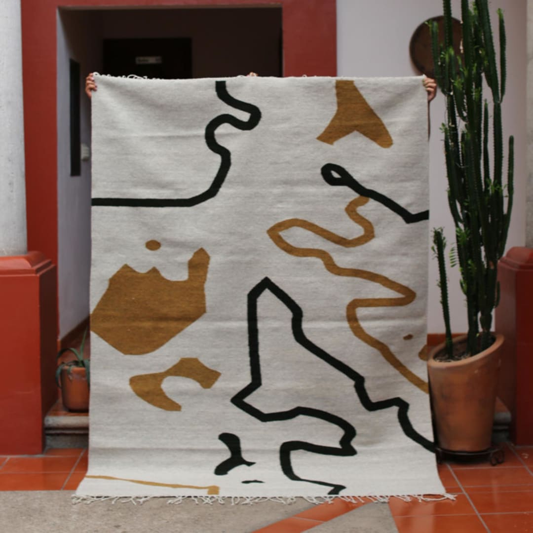 "Tuxtepec Rug 5'x7'" - Area Rugs in multicolor by Matiz