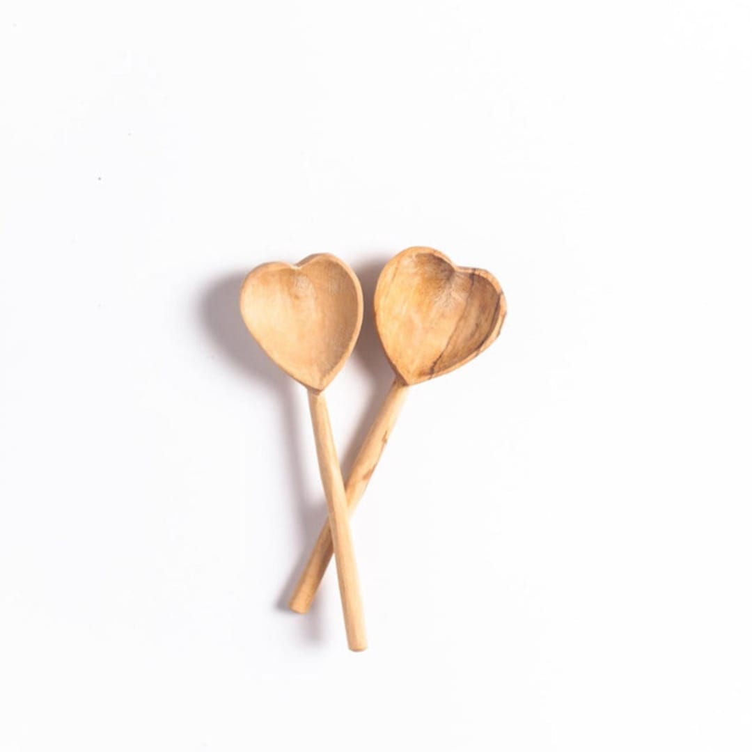 Heart Teaspoons S/2