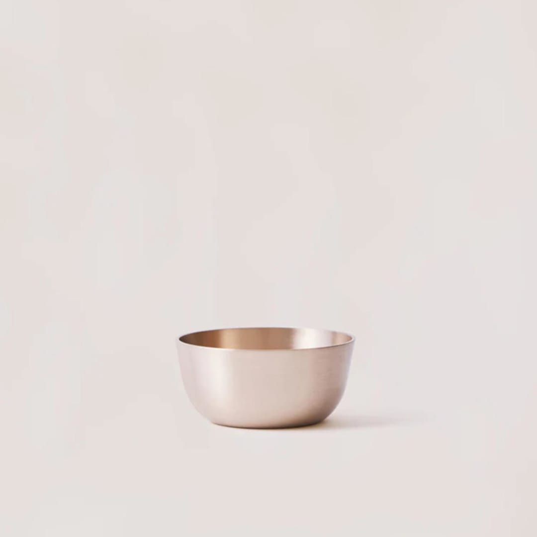 "Luxe Kansa Bowl" - Serving Bowls in bronze by Powered By People