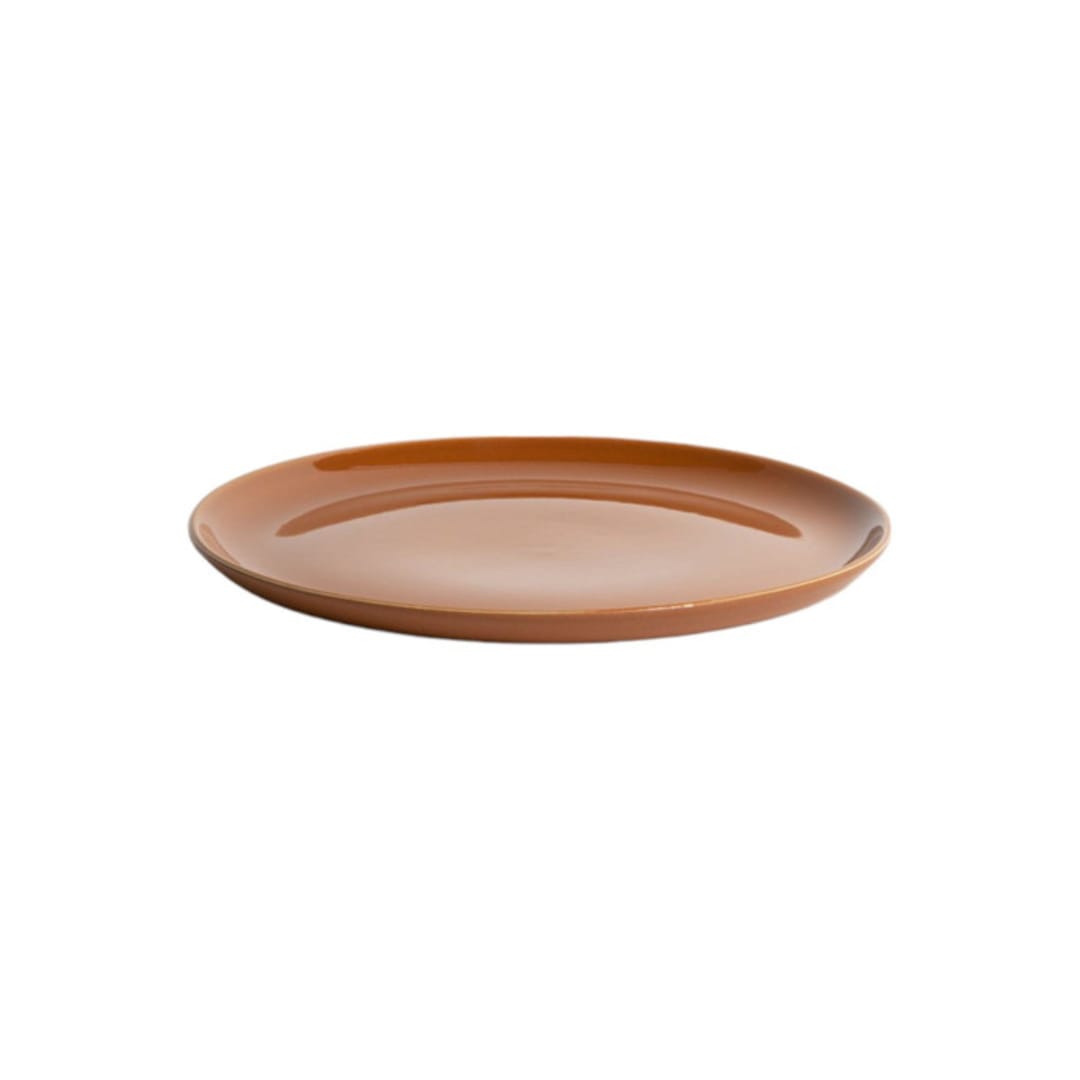 "Tunisian Side Plates Set of 4" - Plates in orange by Powered By People