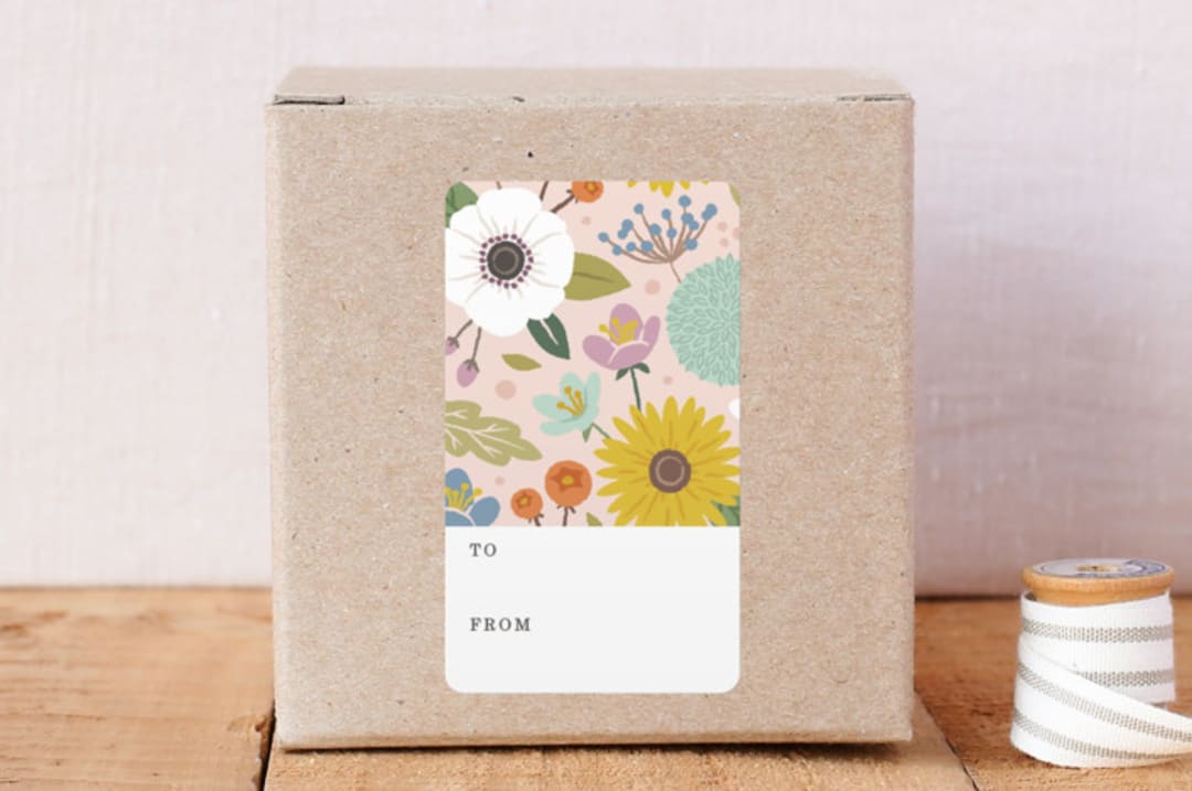 Trellis Gift Label