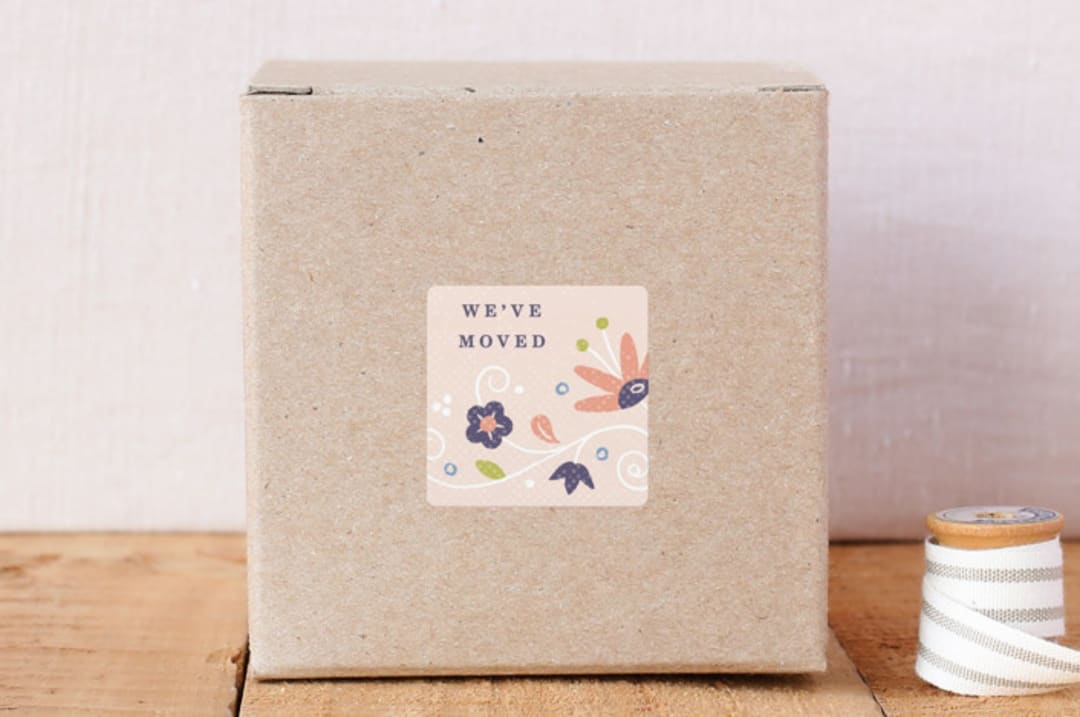 Floral Welcome Mat Envelope Seal