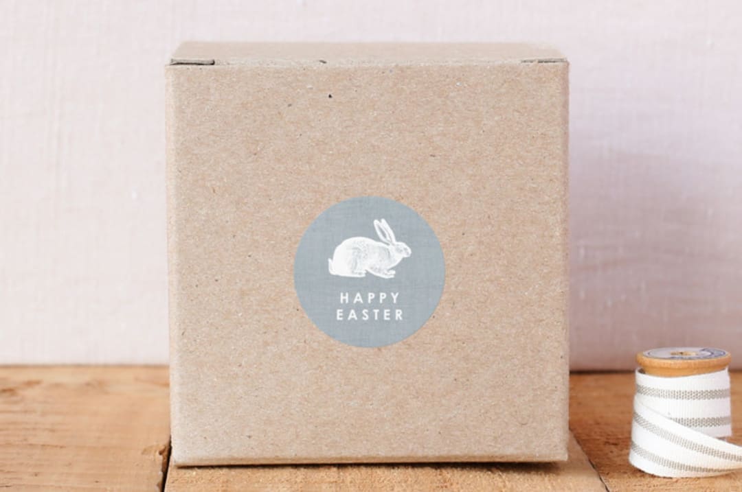 Vintage Bunny Envelope Seal