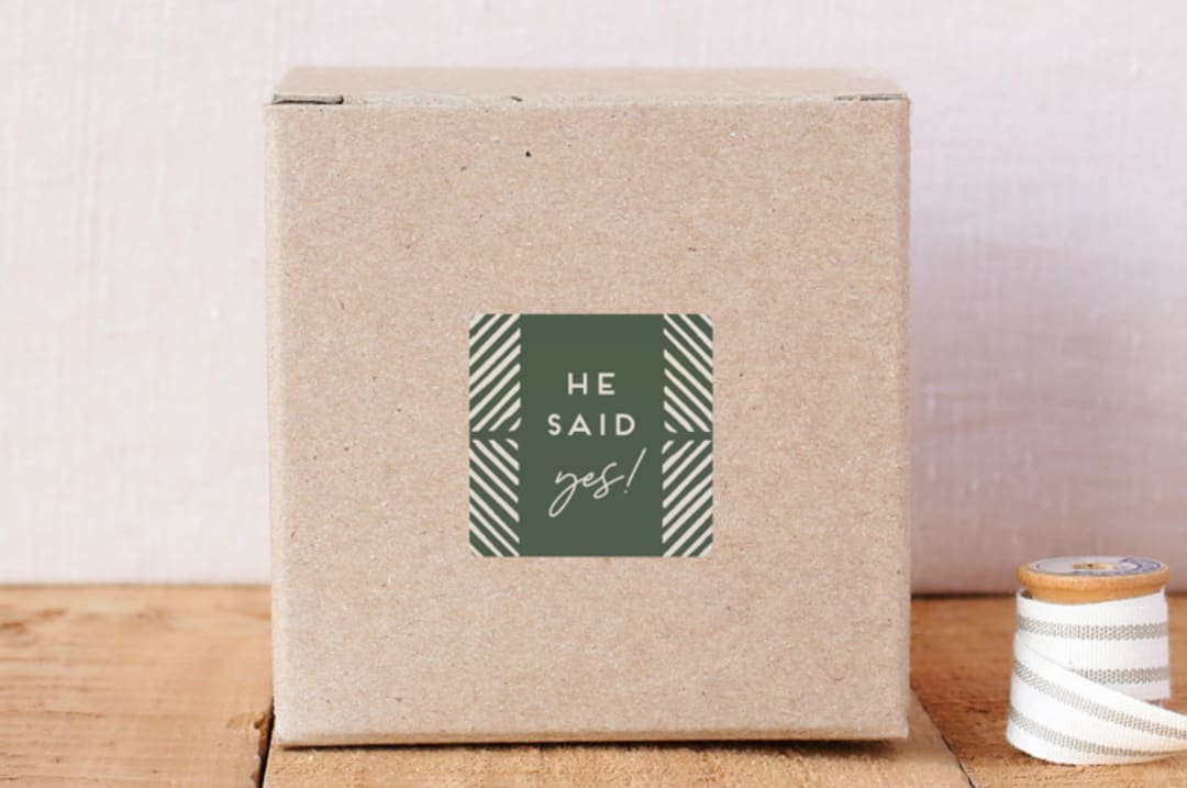 Herringbone Frame Envelope Seal (He)