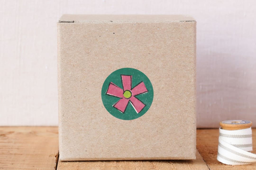 Vintage Ornament Envelope Seal