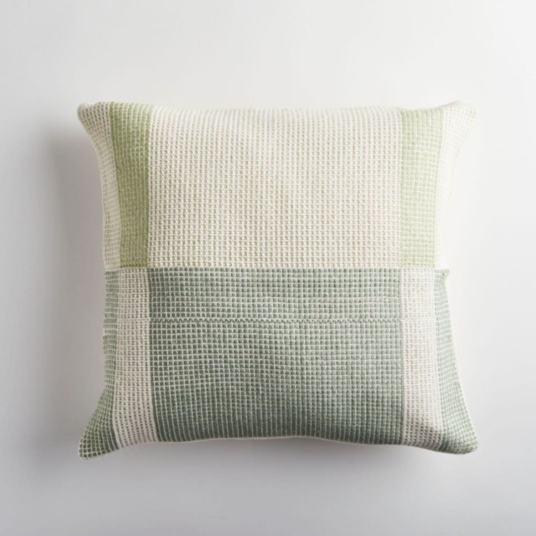"Paramo Sage Green Pillow Cover" - Throw Pillows in green by Tatiana Ordoñez