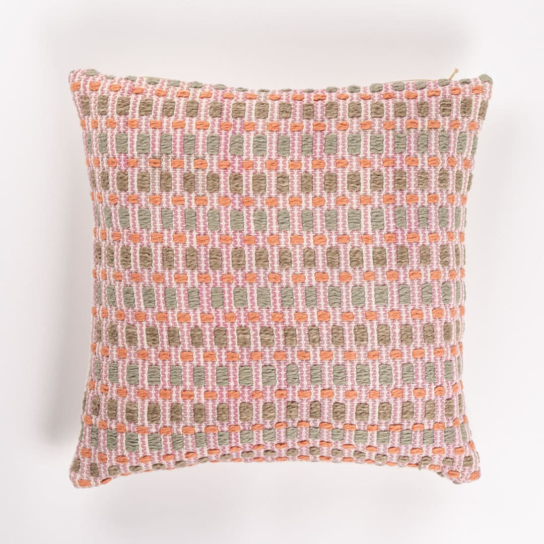 "Veranera Pillow Cover" - Throw Pillows in pink by Tatiana Ordoñez