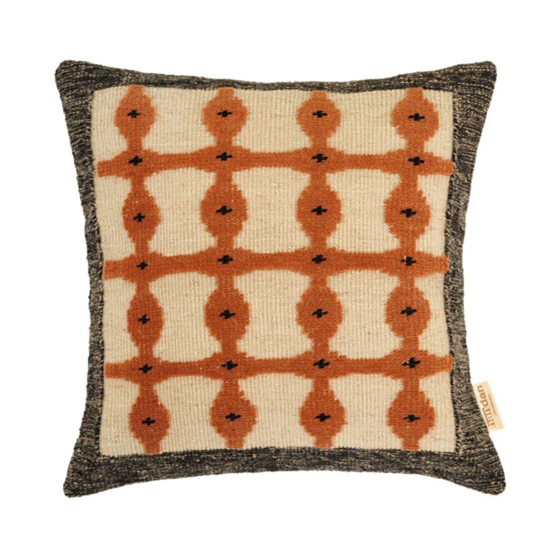 "Marrakesh" - Throw Pillows in multicolor by Handan Loomworks