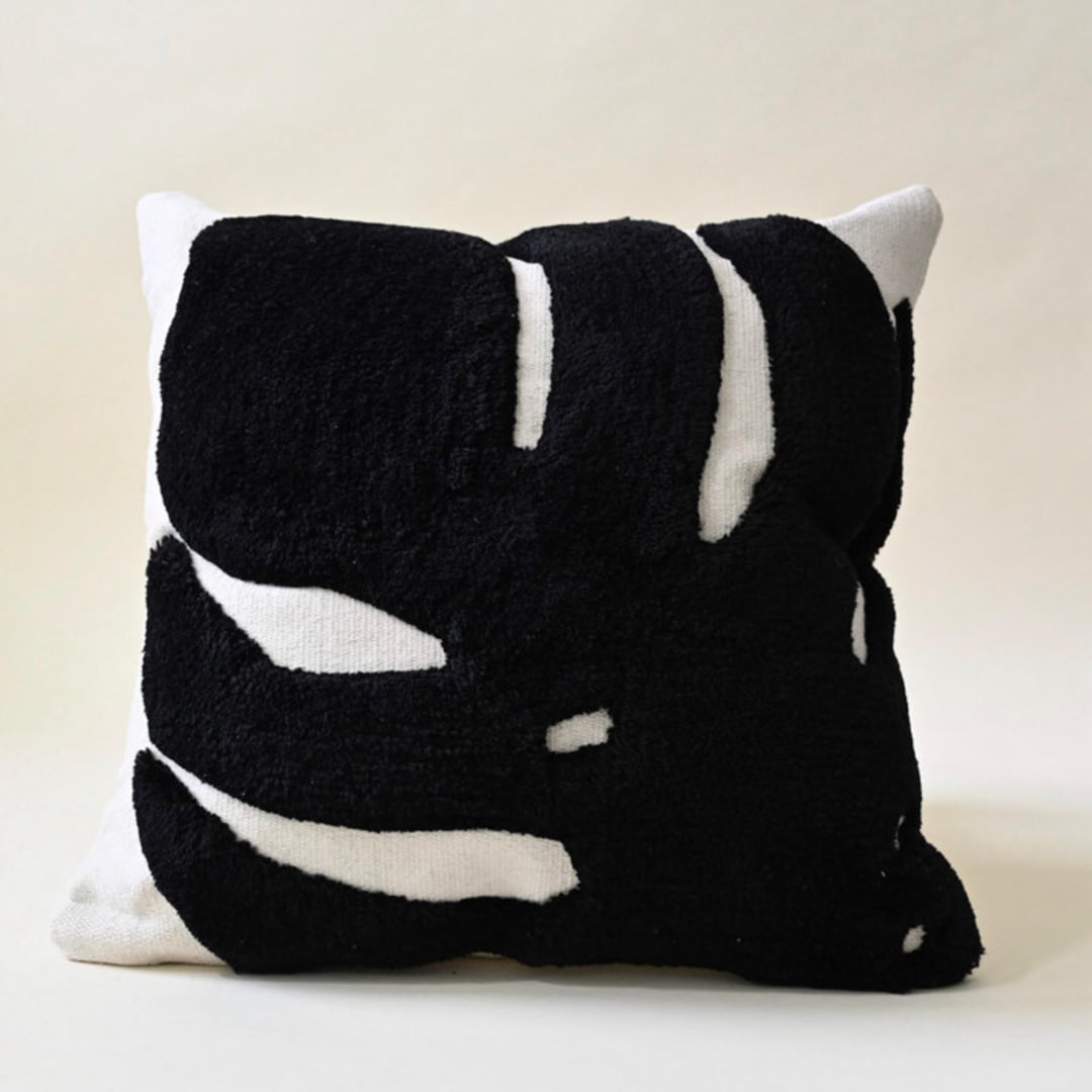 "Palm Reader Pillow" - Throw Pillows in multicolorassorted-colors by Wool and Indigo