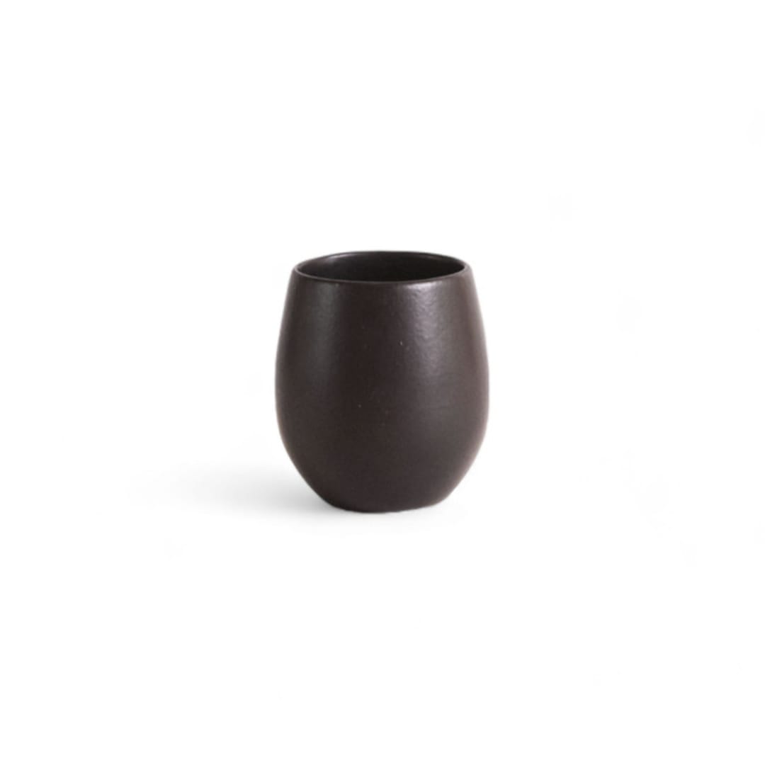 "Coffee/Tea Cup Set of 4" - Mugs and Teacups in black by Powered By People