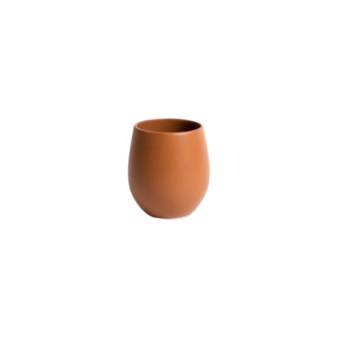 "Coffee/Tea Cup Set of 4" - Mugs and Teacups in orange by Powered By People
