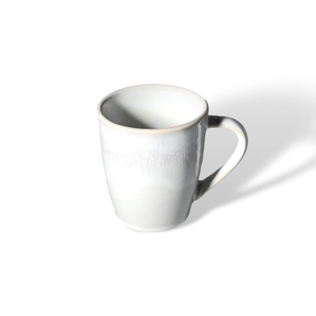 "Lily Valley Mugs-Set/4" - Mugs and Teacups in white by Carmel Ceramica