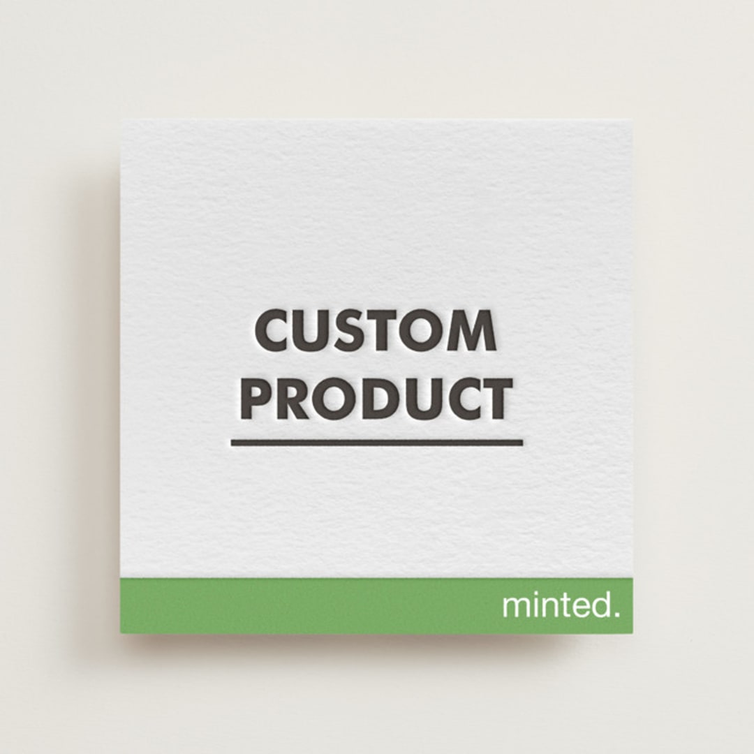 "6x6 square custom" - Secret Menu in Pear by Minted Custom - Front