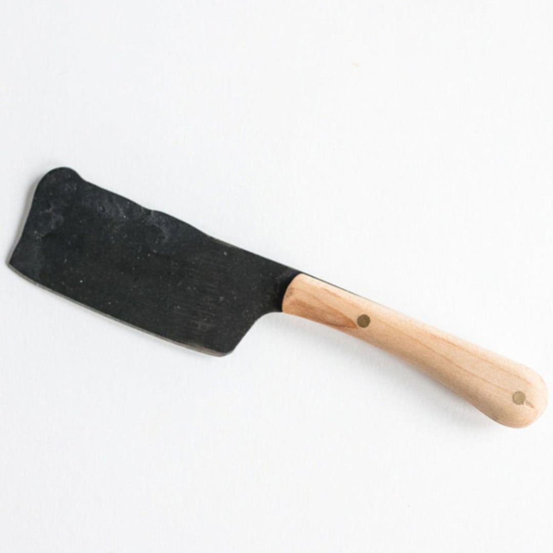 "The Small Hand-Forged Knife in Maple" - Kitchen Tools in natural by Millstream Home
