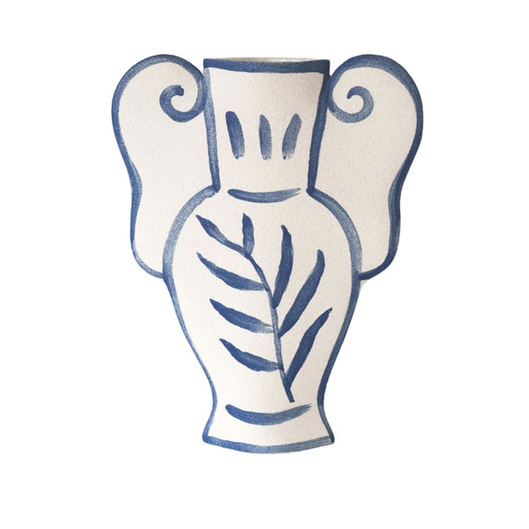 "Ceramic Vase 'Krater N°3'" - Vases in white by Inhee Ma