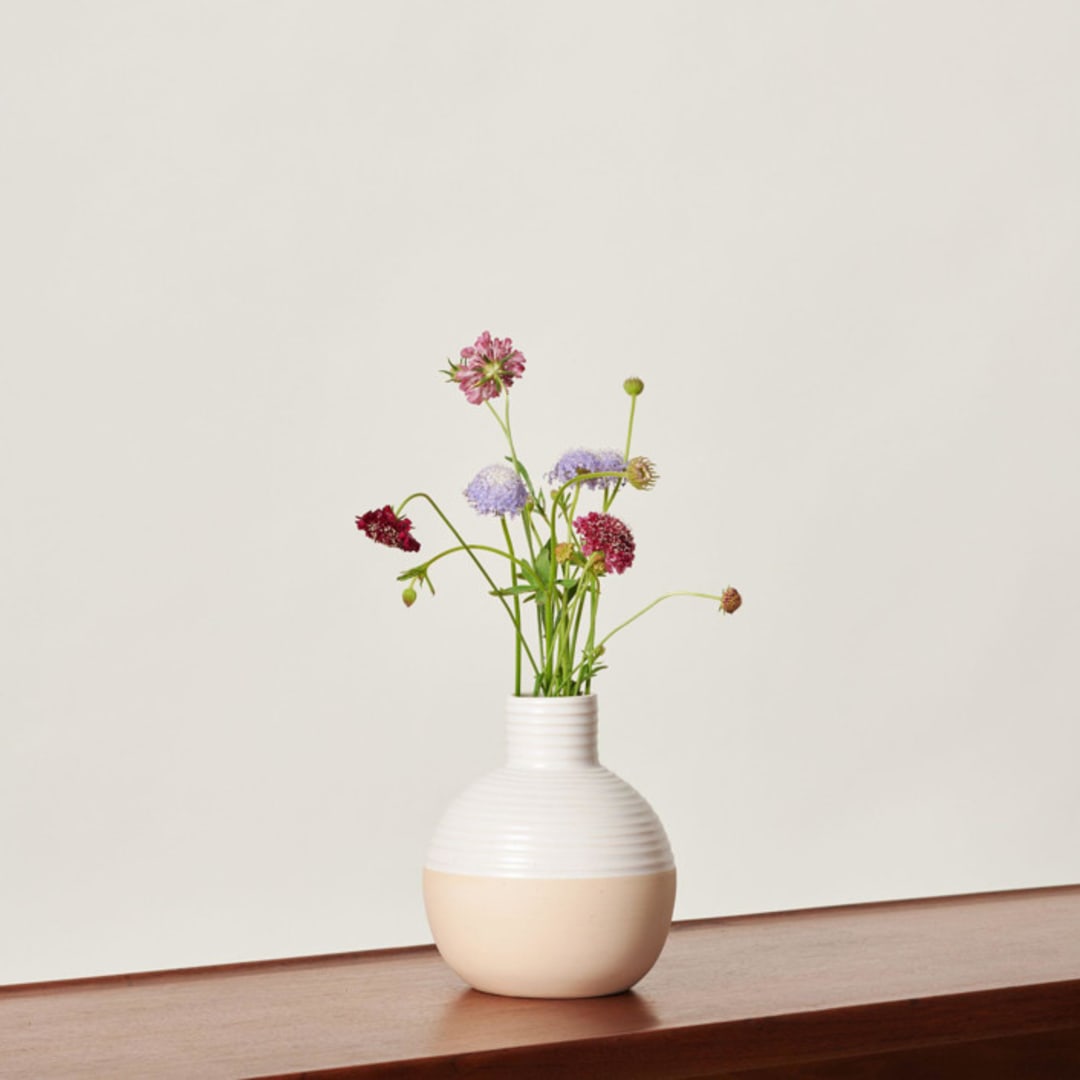 "Orbit Vessel" - Vases in white by Rory Pots