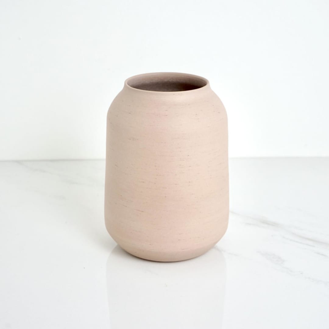 "Vase - Terracotta" - Vases in pink by Tina Huang