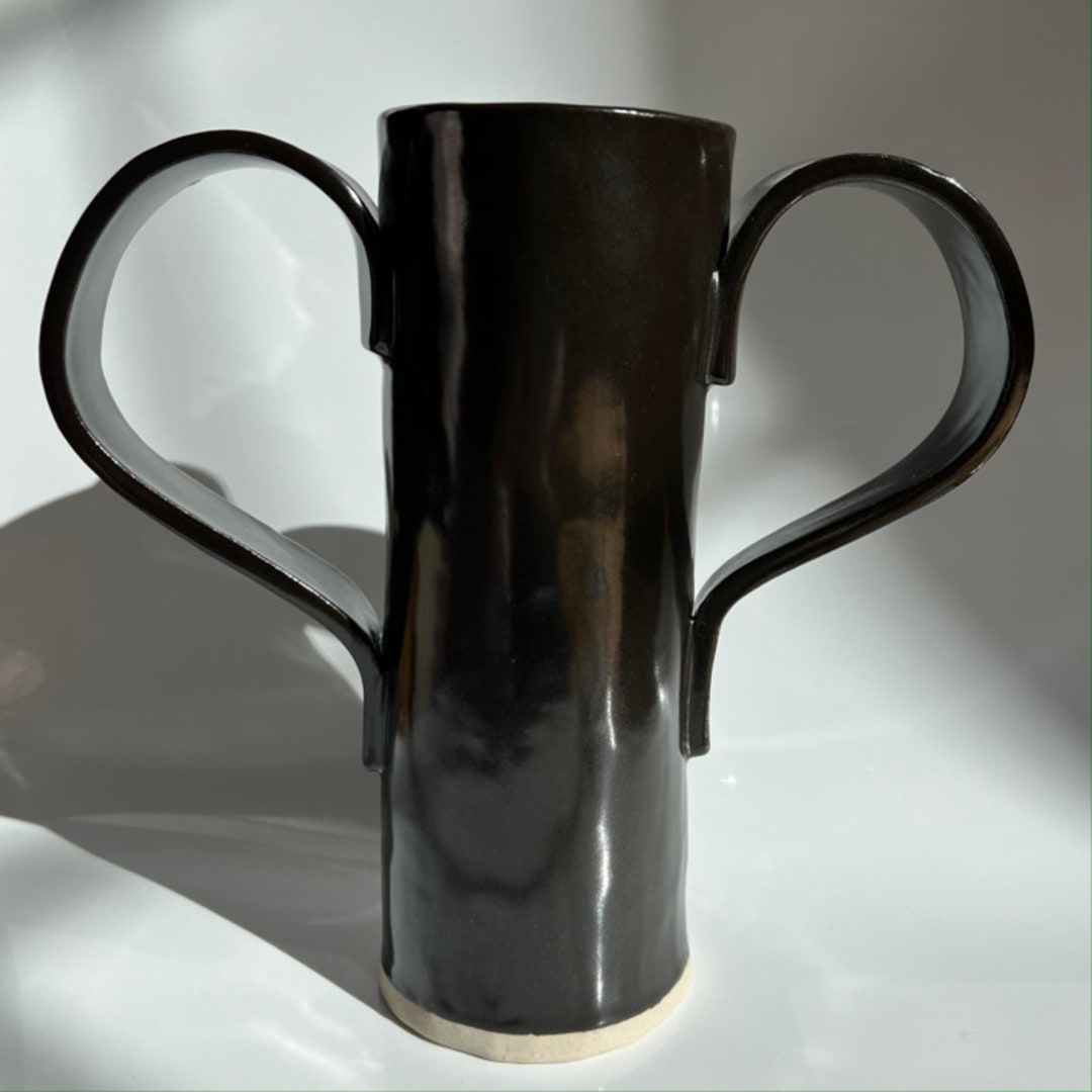 Black Flower Vase