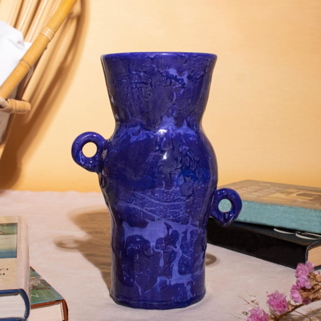 "BAYA" - Vases in blue by IBKKI
