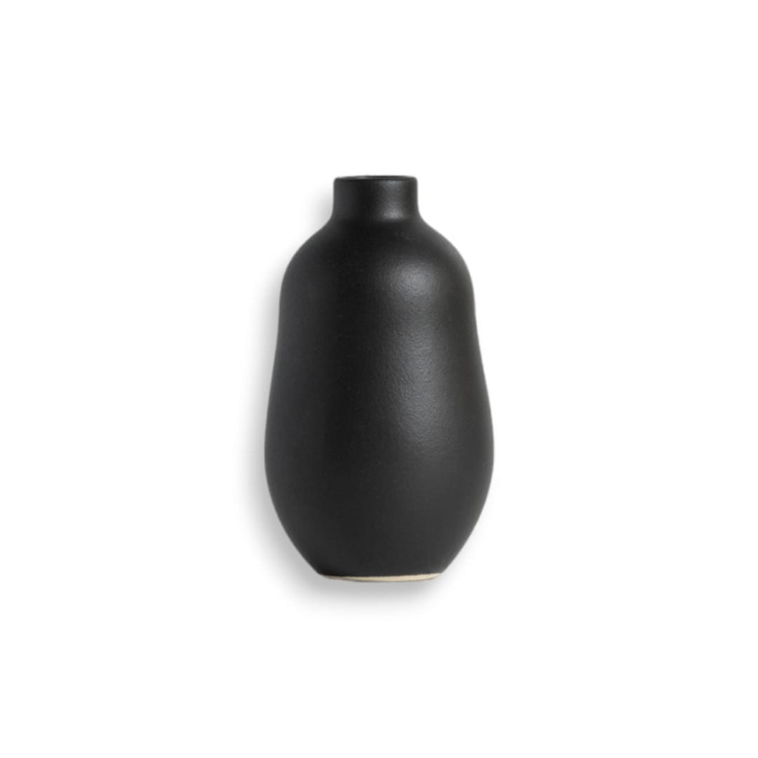"Stoneware Vase" - Vases in black by Powered By People