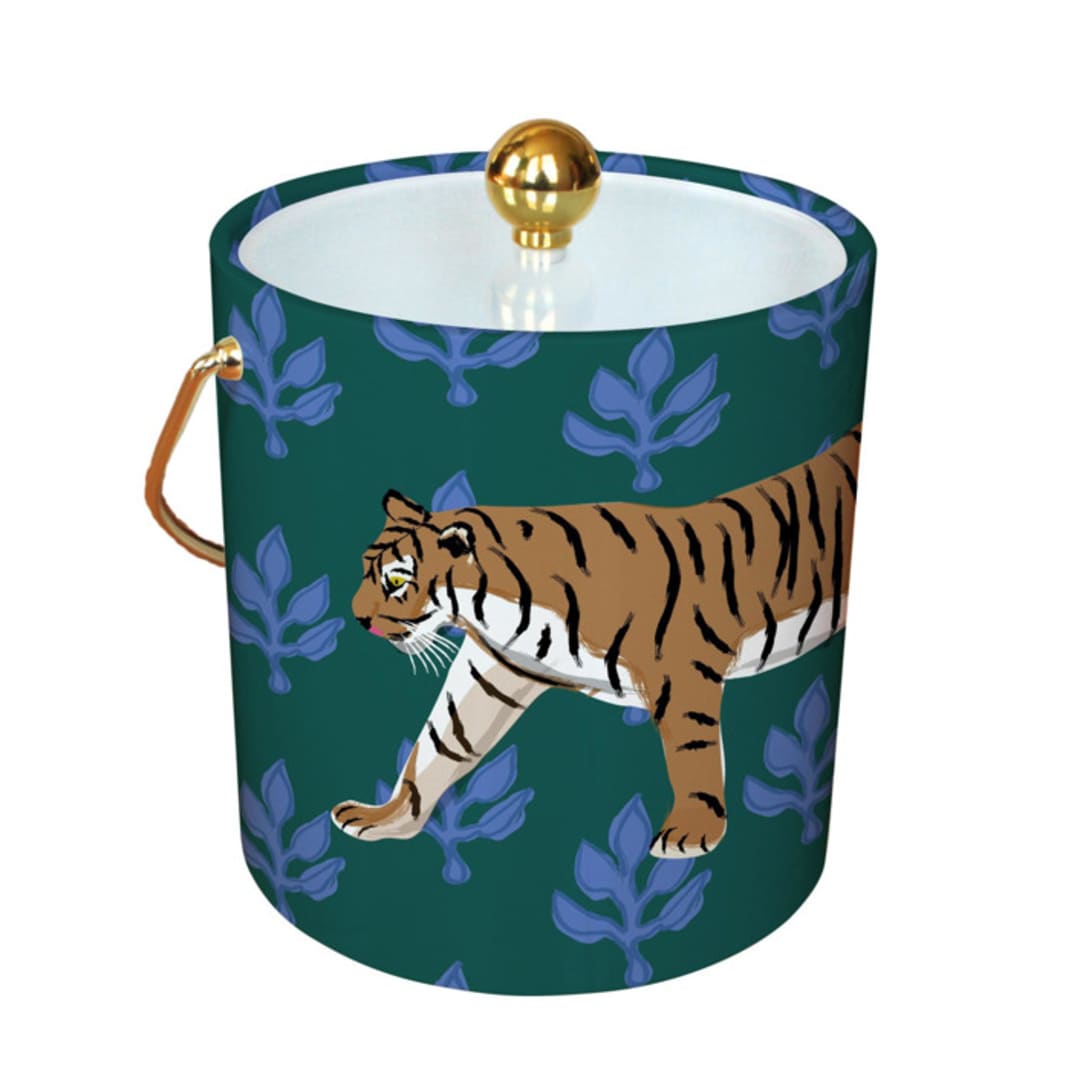 Flora Tiger Green - Ice Bucket