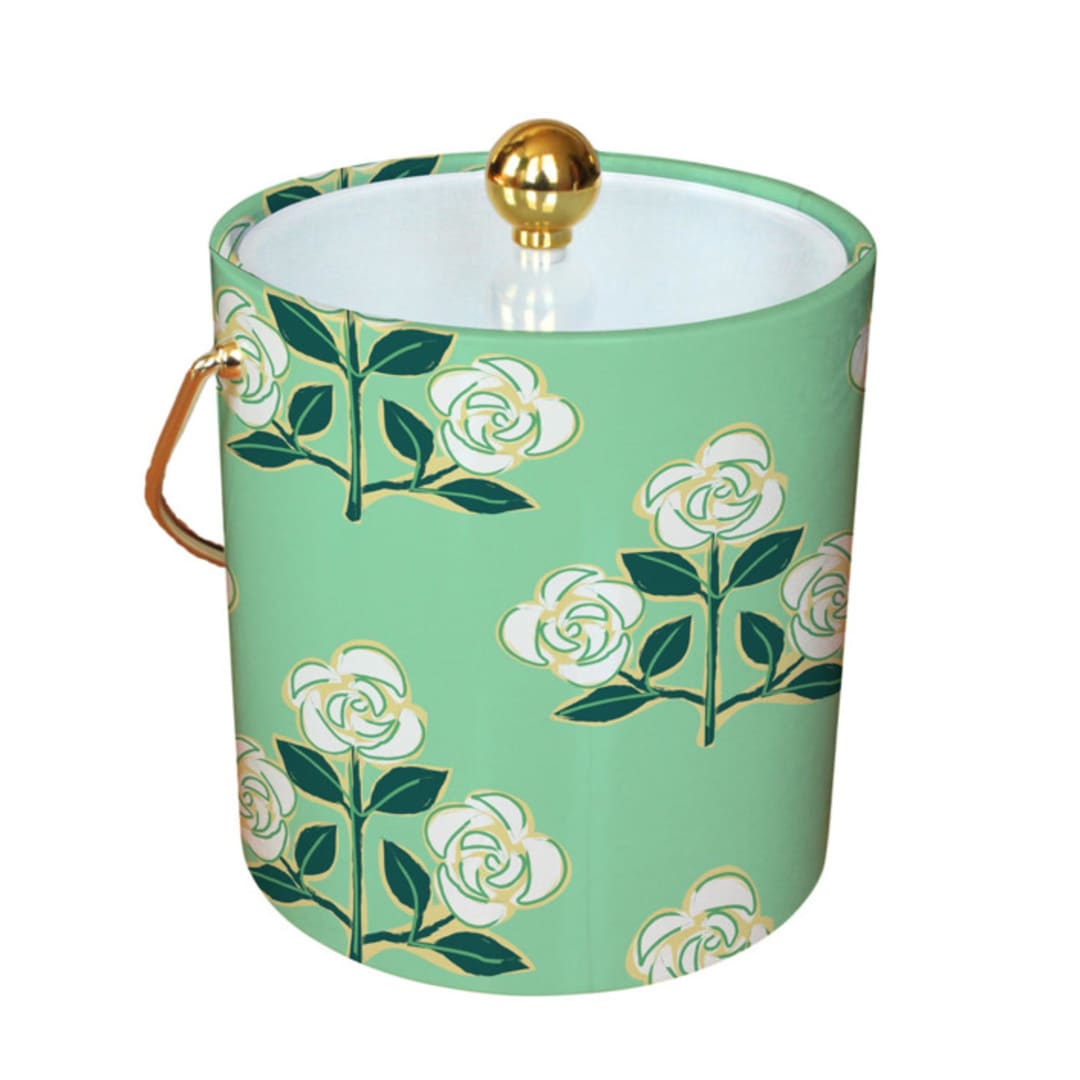 "Betsy Green - Ice Bucket" - Wine and Bar Tools in green by Clairebella