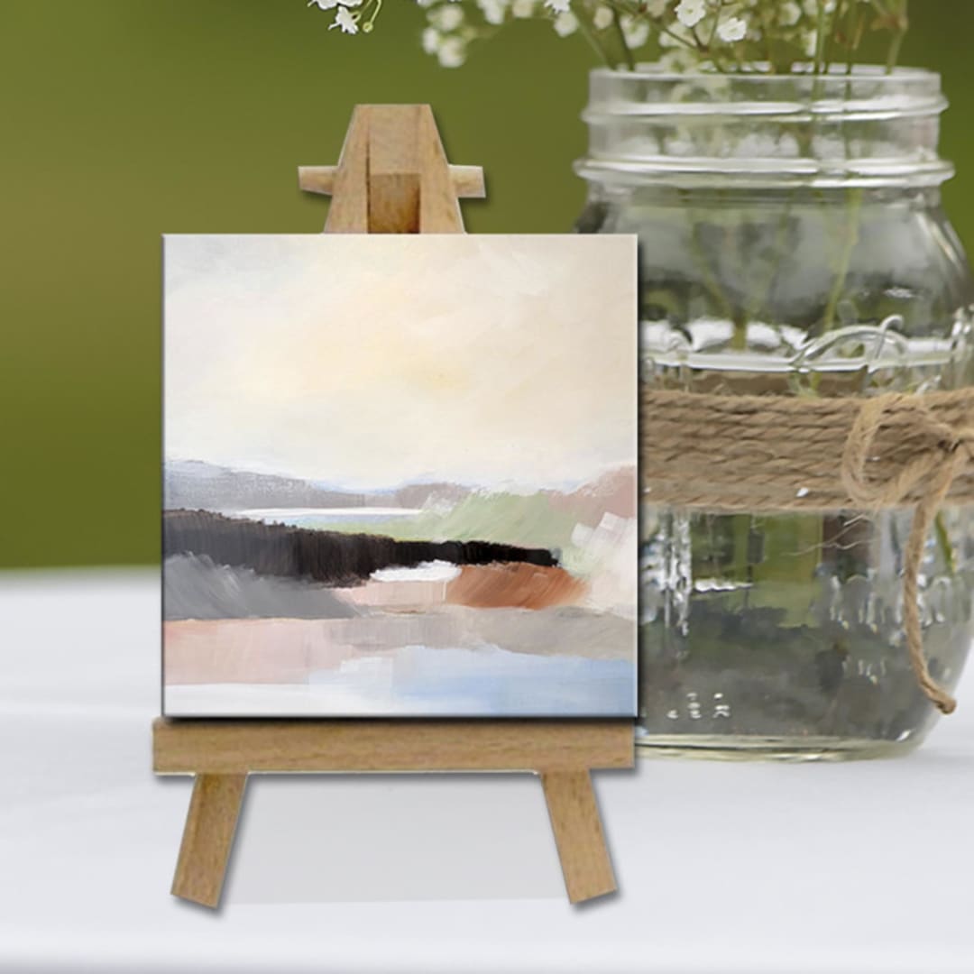 Beach Marsh. Mini prints on hardstock paper. Pack of 10.