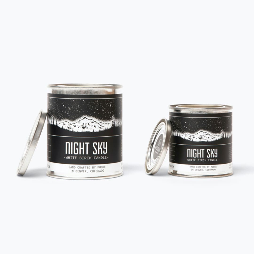 Night Sky Pint Soy  Candle