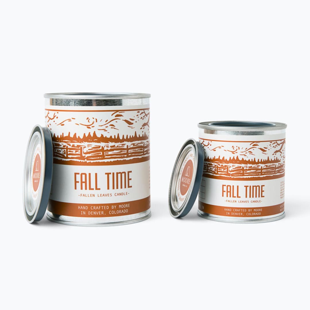 Fall Time Pint Soy  Candle