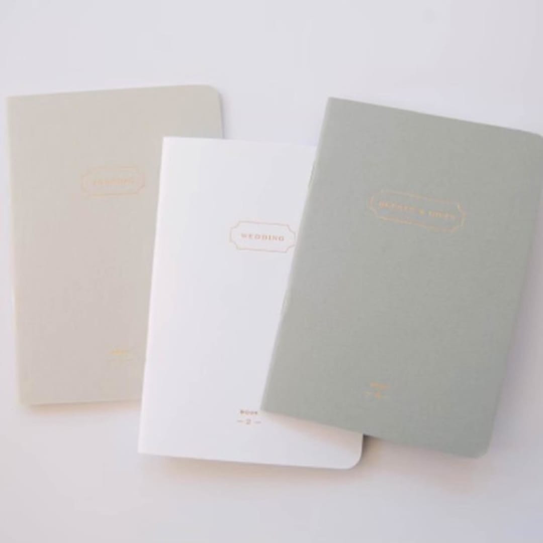 "Wedding Journal Boxed Set" - Couple Gifts in multicolor by Hannah Bergen