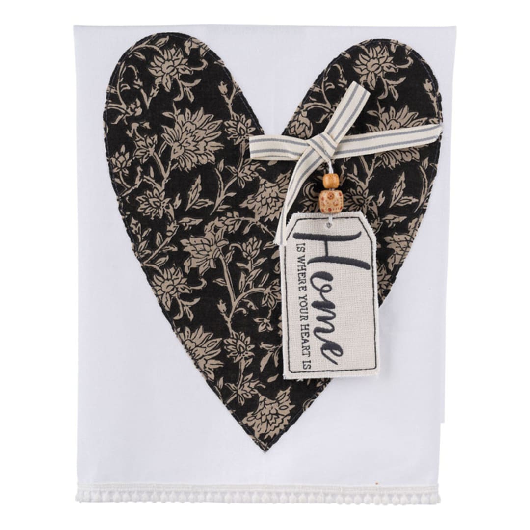 Home is Where Your Heart is Tea Towel