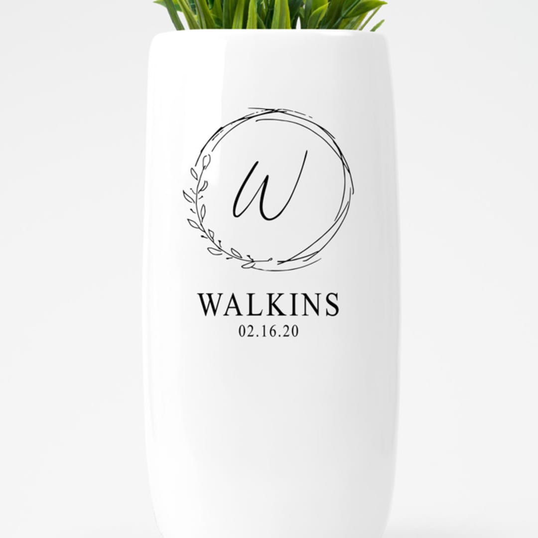 Personalized Vase