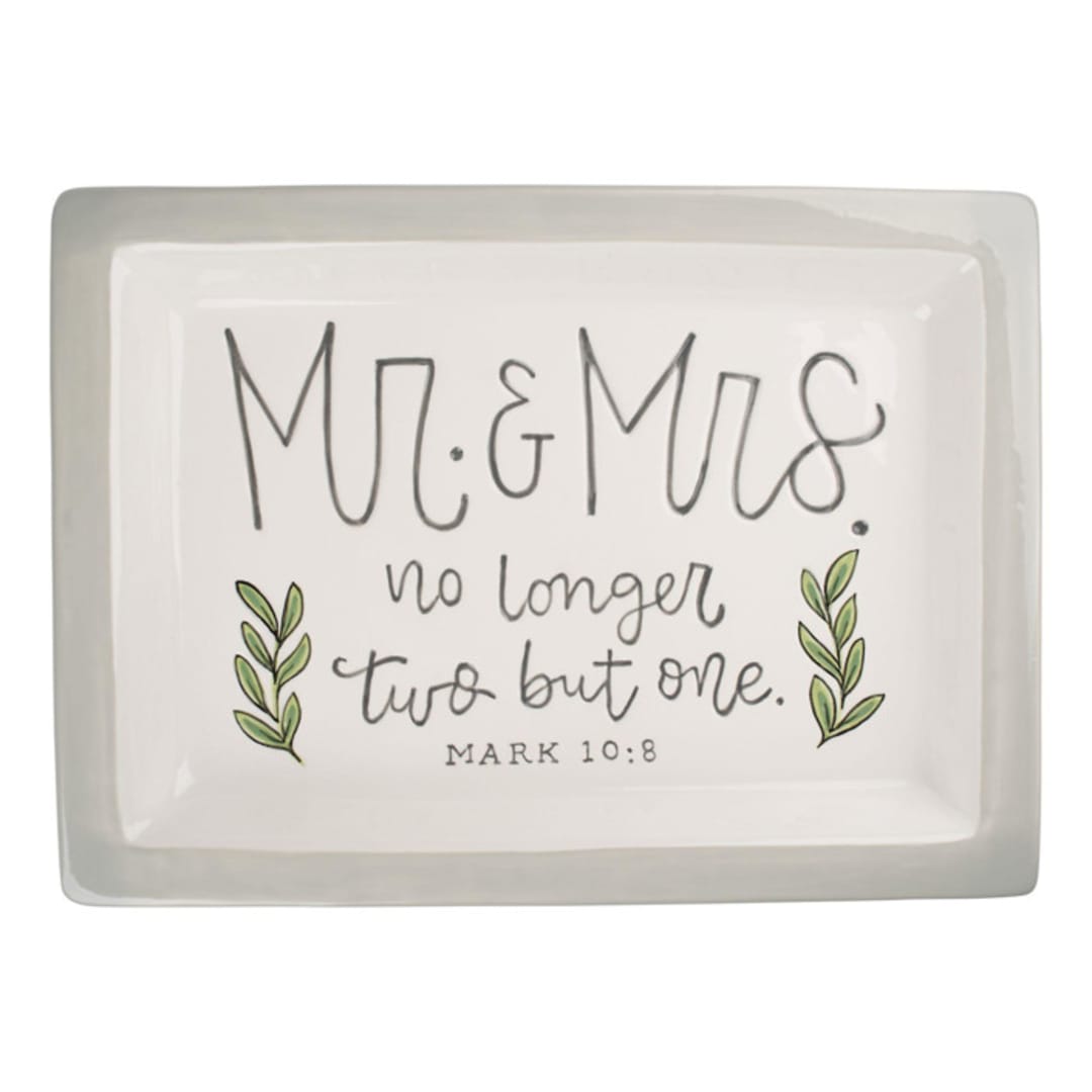 Mr. and Mrs. Trinket Tray
