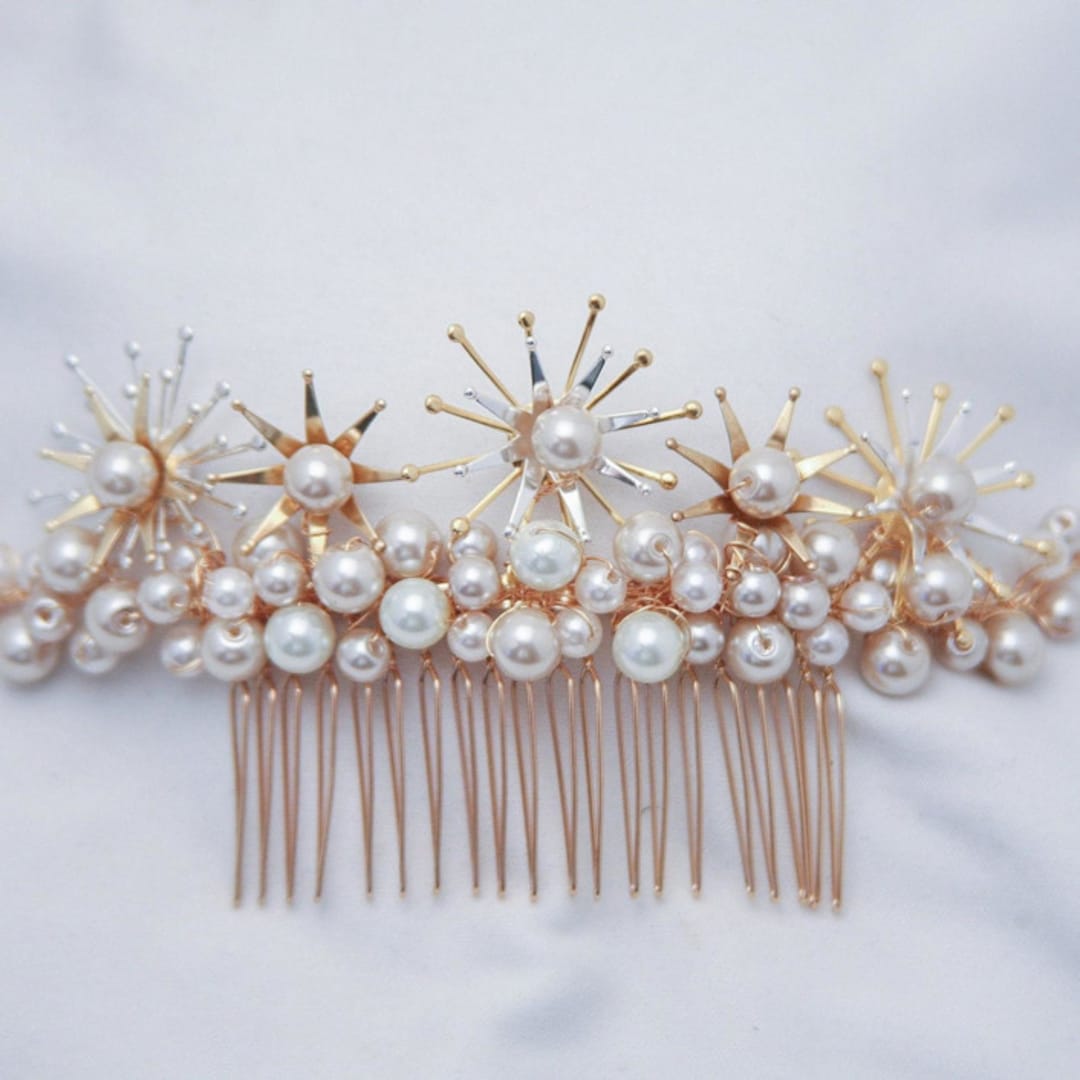 Celestial Wedding Hair Comb