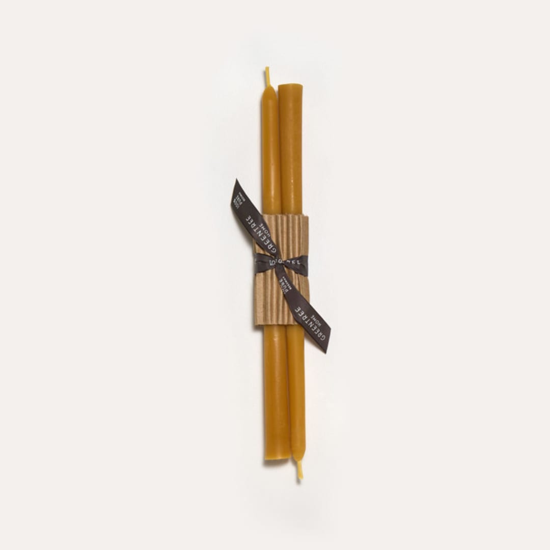 "12" Everyday Tapers (pair) Natural" - Candles in natural by Jessie Green