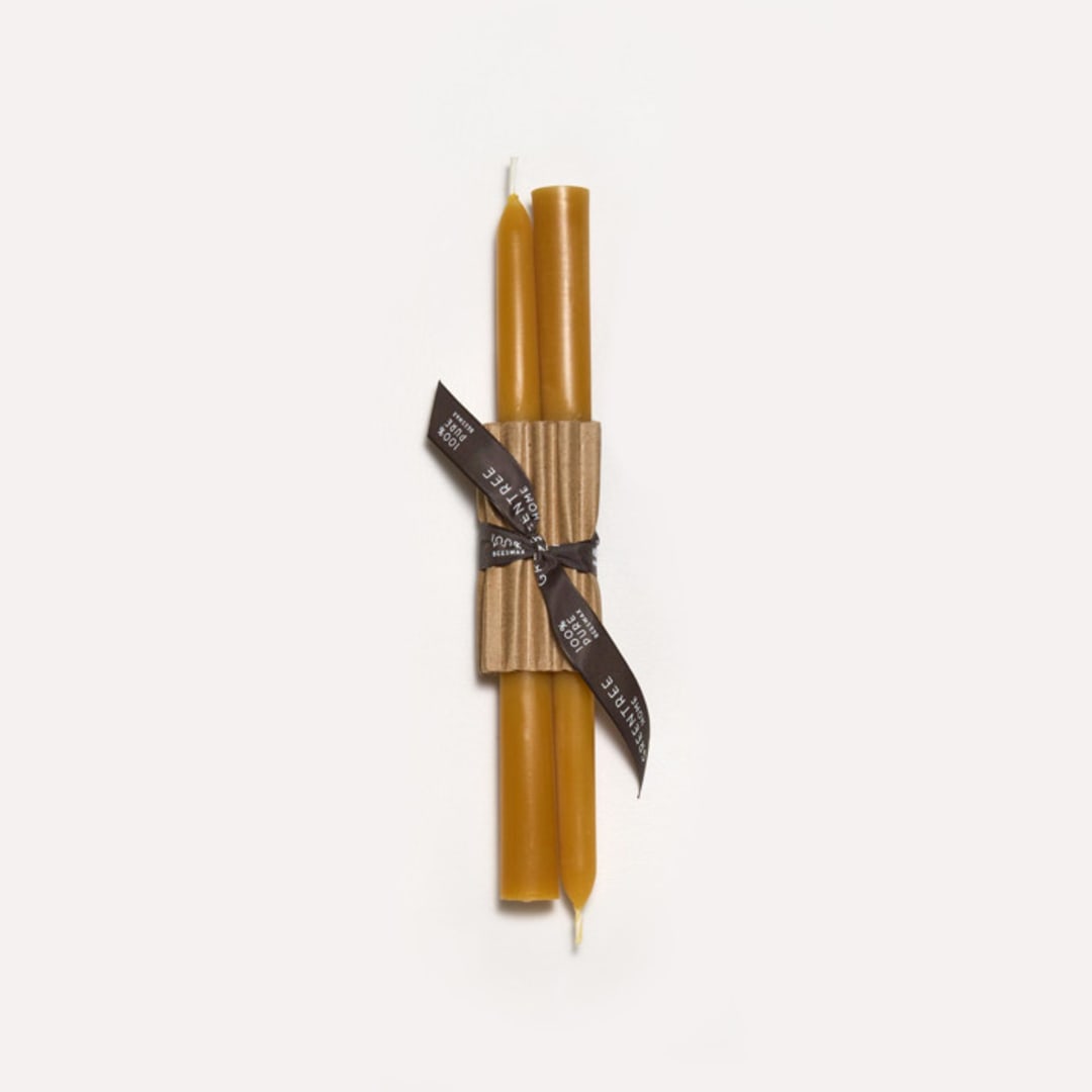 "10" Everyday Tapers (pair) Natural" - Candles in natural by Jessie Green