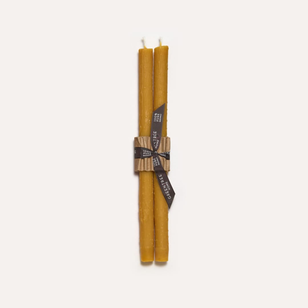"12" Twig Tapers (pair) Natural" - Candles in natural by Jessie Green