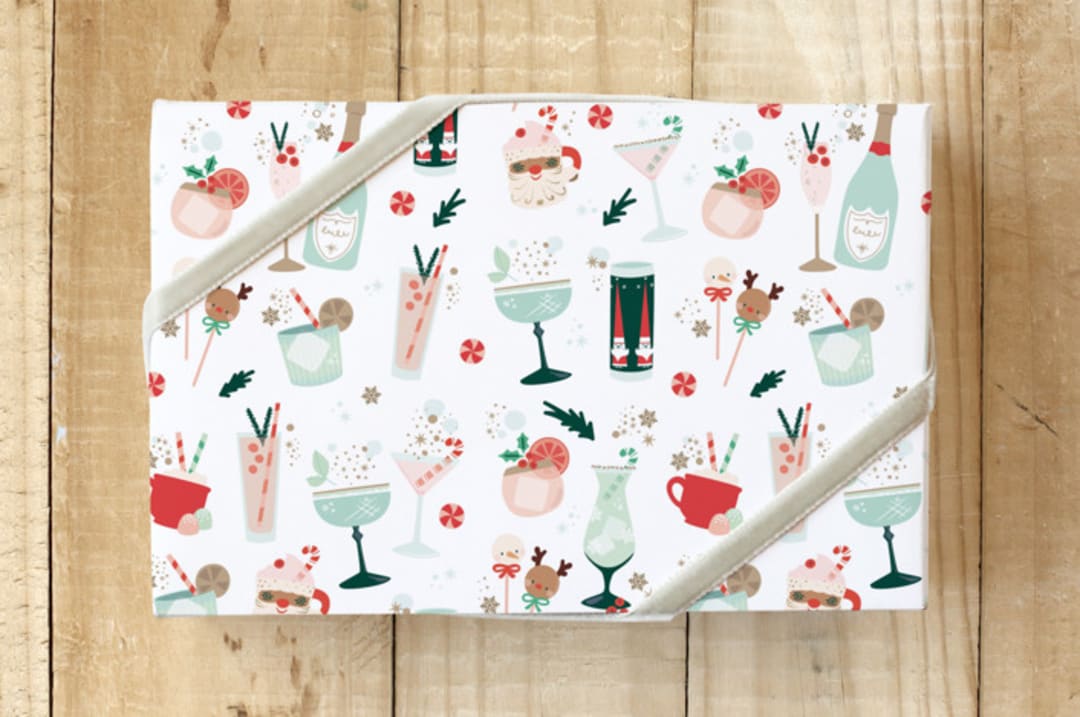 "vintage spirits" - Wrapping Paper in vintage by peetie design - Front