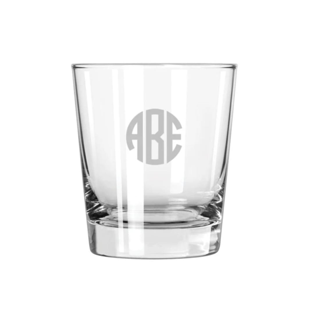 "Custom Engraved High Ball Glass" - Groomsmen Gifts in clear by Papel Custom Design