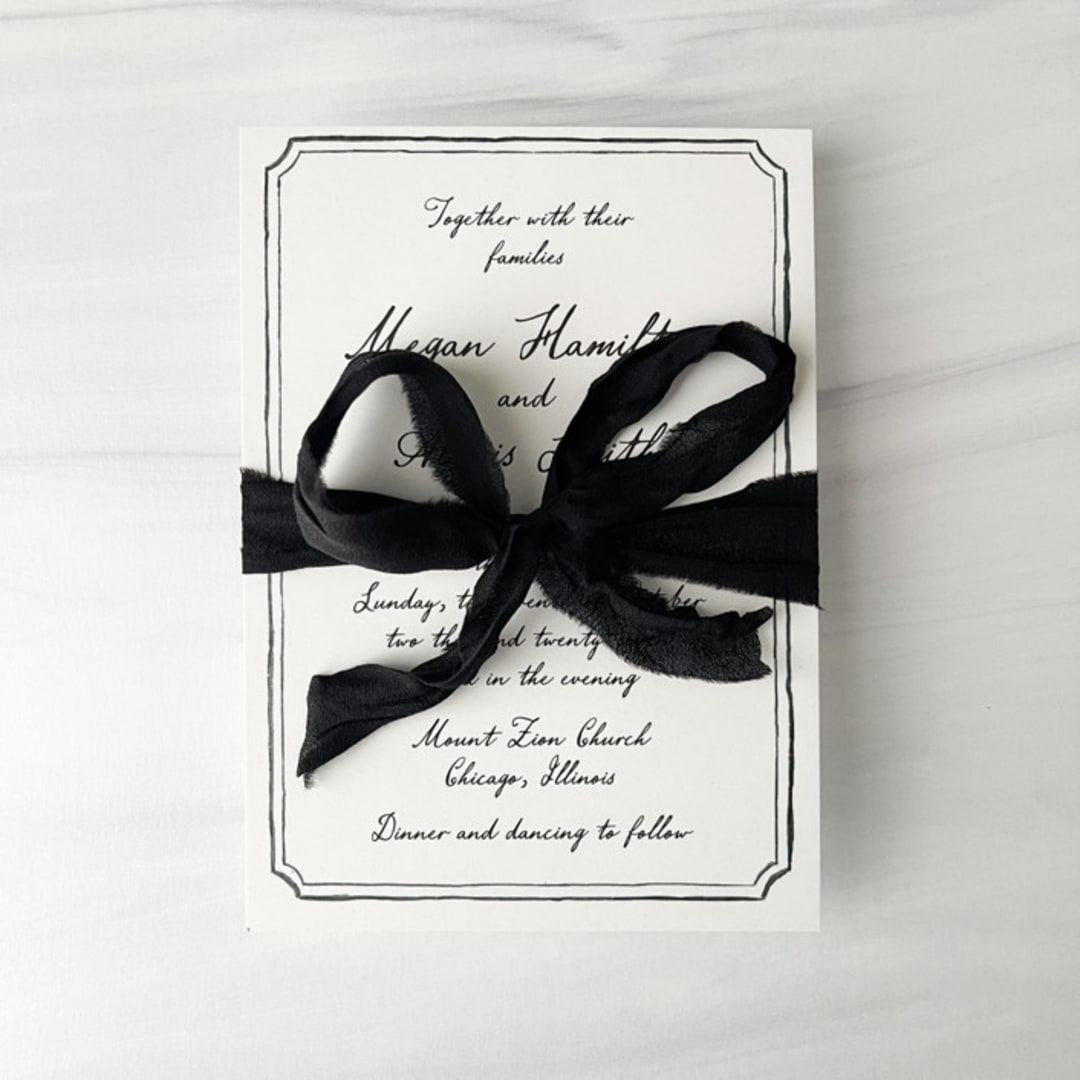"Fair Trade Recycled Silk Ribbon - Black" - Ribbons in black by Honey Silks Co