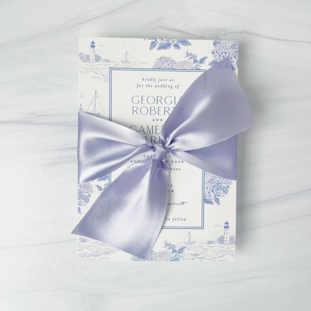 "2" Silk Ribbon - Pale Lavender" - Ribbons in purple by Honey Silks Co