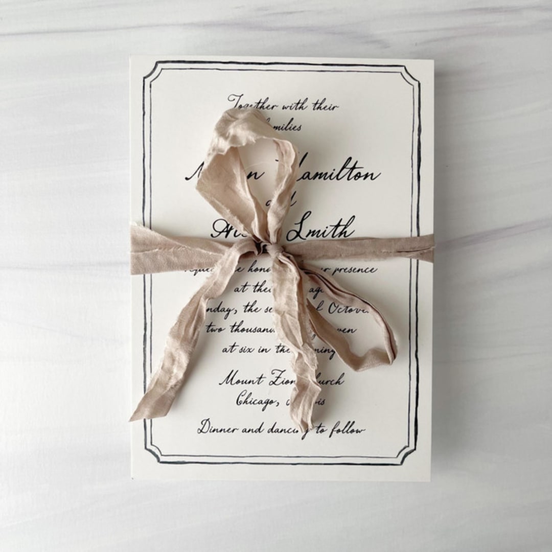 "Fair Trade Recycled Silk Ribbon - Variegated Clay" - Ribbons in natural by Honey Silks Co