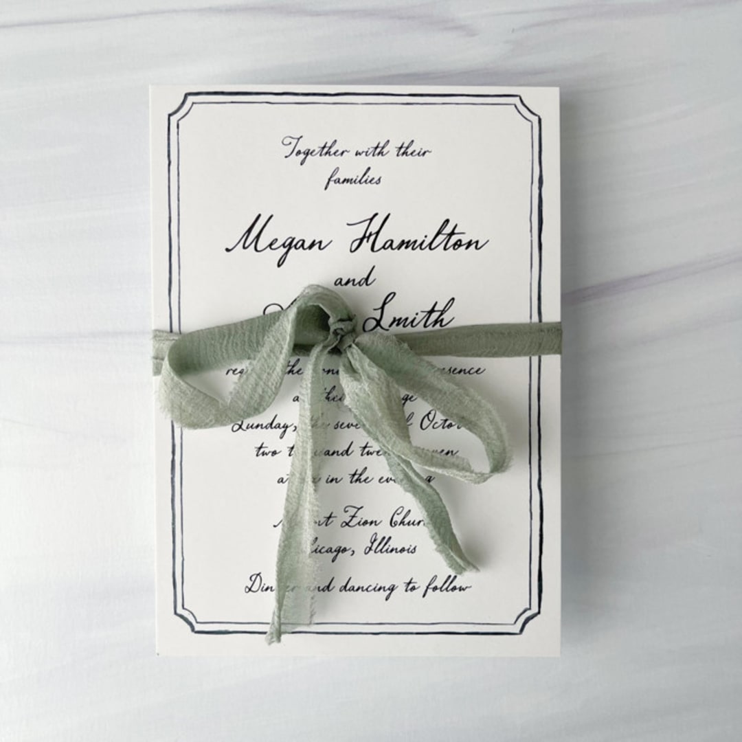 "Fair Trade Recycled Silk Ribbon - Vintage Sage" - Ribbons in green by Honey Silks Co