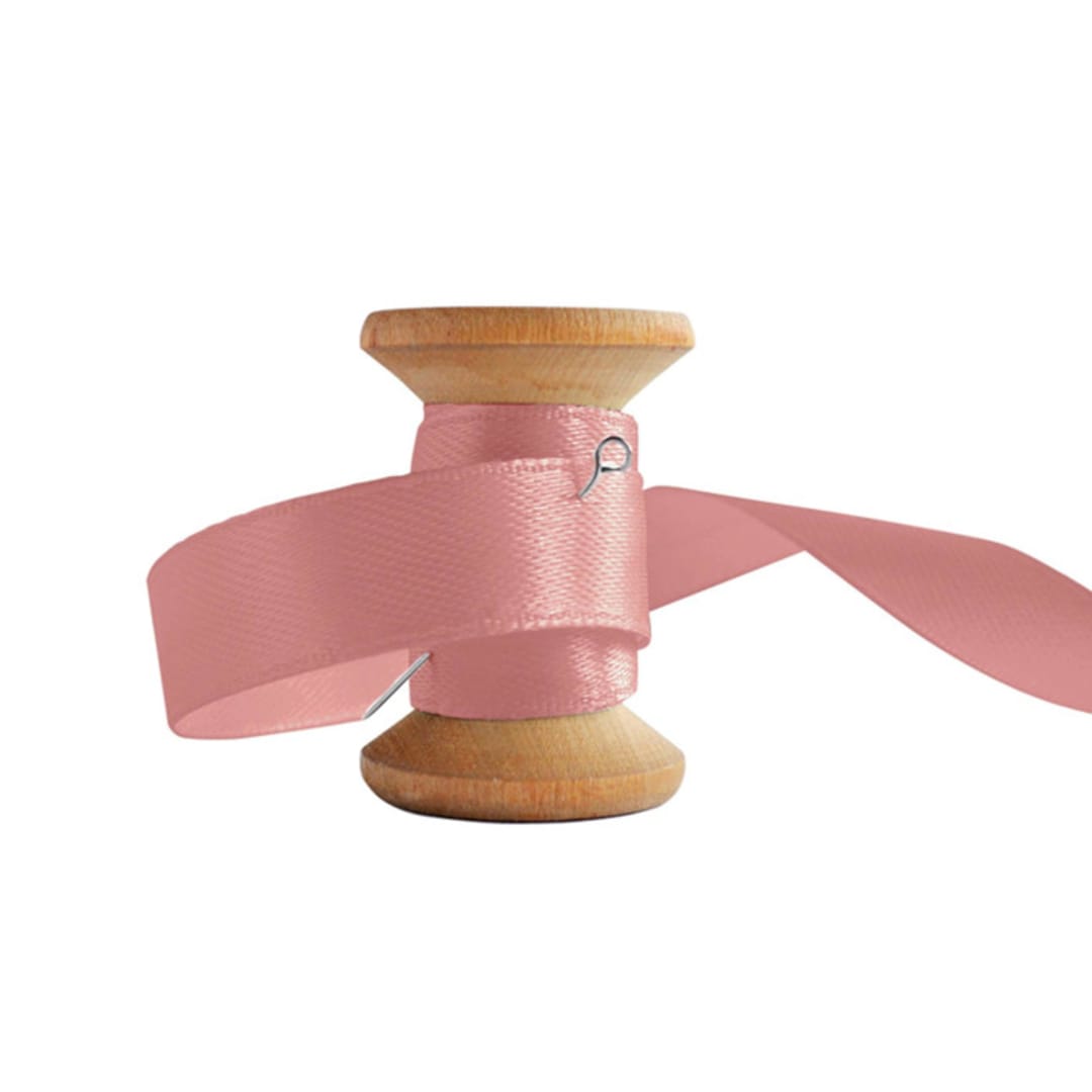 "Blush Ribbon - Precut - Small - 10 Pack" - Ribbons in pink by Veronica Esquino