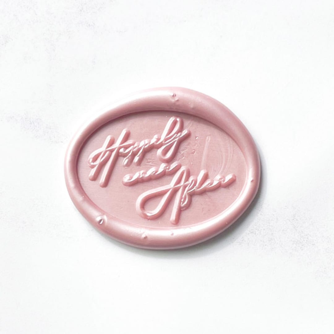 "Happily Ever After Wax Seals  Pack of 10, Customizable" - Wax Seals in multicolorassorted-colors by Abby Choi