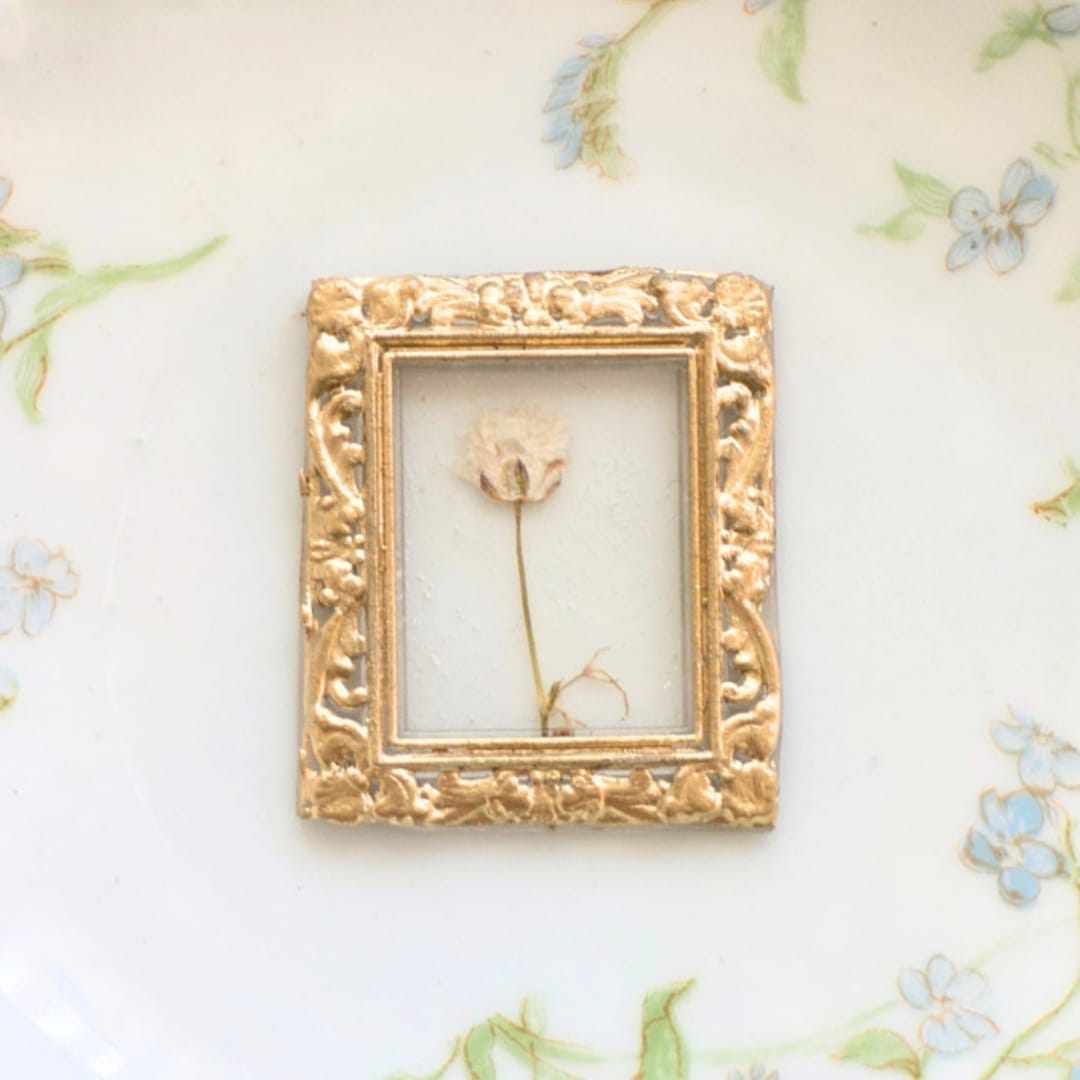 "Framed Flower- Customizable Fine Art Hand-crafted Wax Seals- Set of 25" - Wax Seals in clear by Inkspiringletters