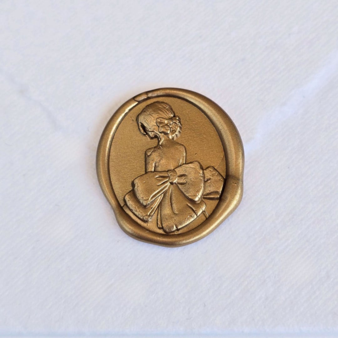 "My Sweet Girl  - Customizable Color- Set of 25  Hand-crafted Wax Seals" - Wax Seals in multicolor by Inkspiringletters