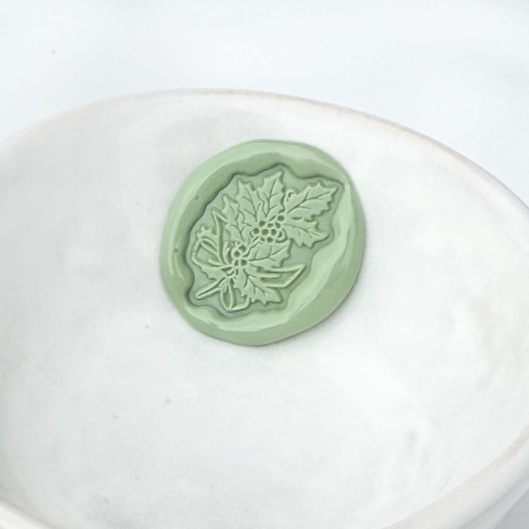 "Holly Berries Wax Seal Pack of 10, Customizable" - Wax Seals in multicolorassorted-colors by Abby Choi