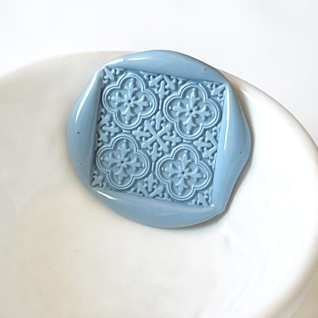 "Tuscan Tile Wax Seal, Pack of 10, Customizable Color" - Wax Seals in multicolorassorted-colors by Abby Choi
