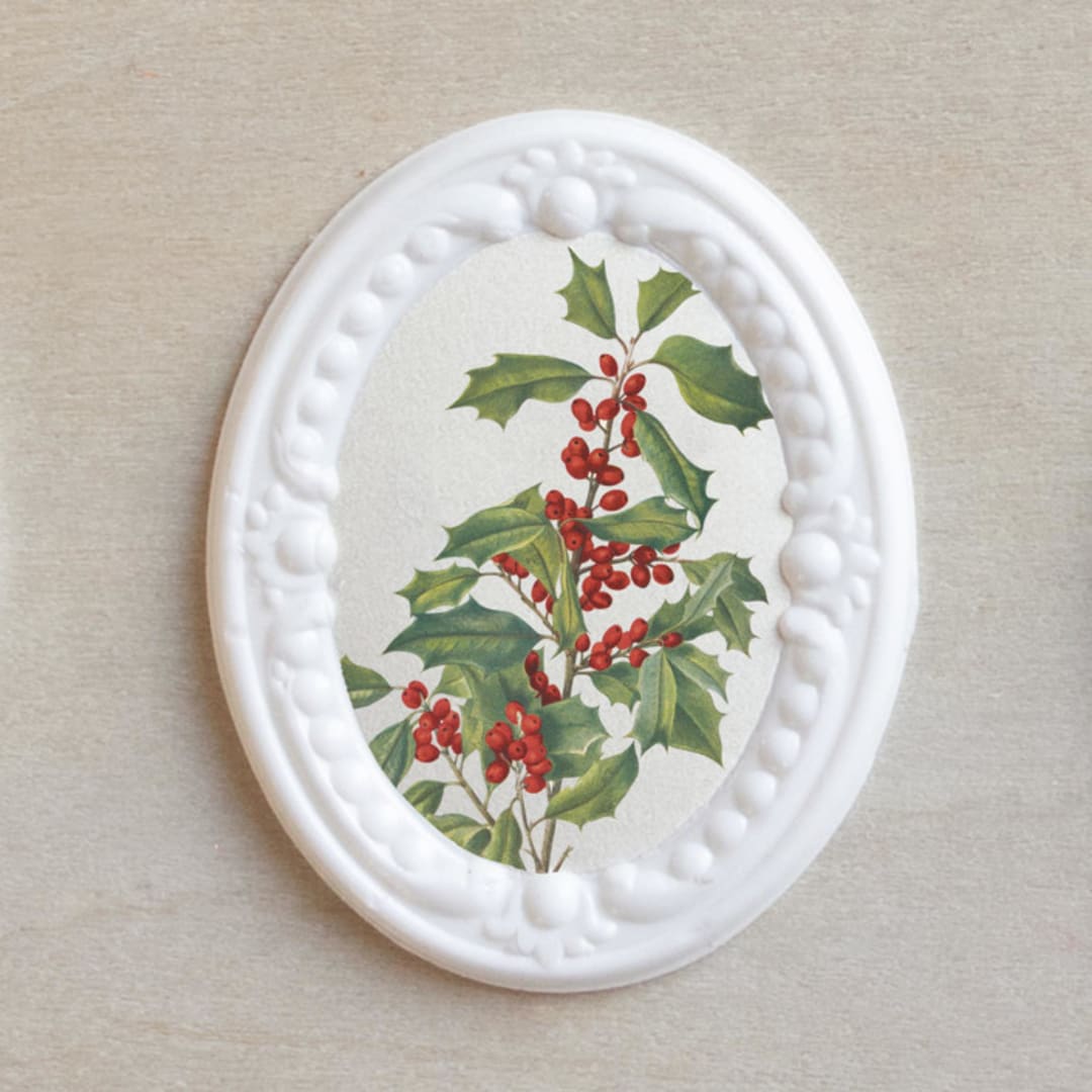 "Holiday Wax Seals // Holly Berry (Set of 10)" - Wax Seals in white by Clover and Lamb